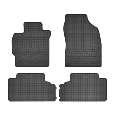 Bild av FROGUM 542766 Ensemble de tapis sol Caoutchouc avant et arrière 4 noir Sur mesure TOYOTA: Auris 5 portes