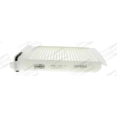 Bild av CHAMPION CCF0310 Filtre d&#039;habitacle de pollens, à particules 183 181 27 RENAULT: Clio 3, 2, 4, DACIA: Duster SUV, Sandero I