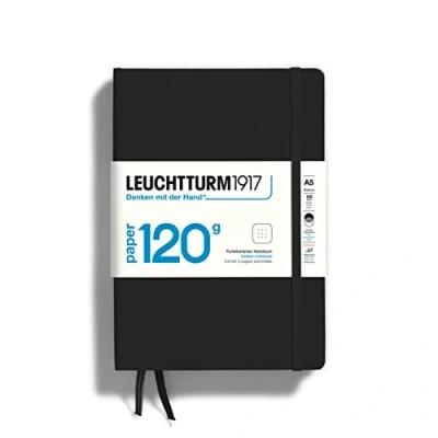 Bild av LEUCHTTURM1917 363533 Anteckningsbok 120 g/m² papper Edition, inbunden, medium (A5), svart, prickad