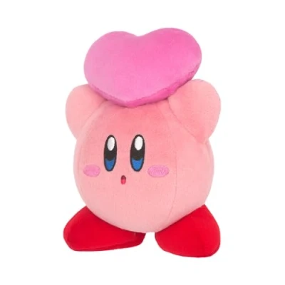 Bild av Sanei Star&#039; Kirby Plush Doll KP33 (Friends Heart Throwing)