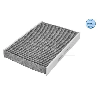 Bild av MEYLE 112 320 0027 Filtre d&#039;habitacle avec action absorbant les odeurs, à charbon actif, Cartouche filtrante 254 182 35