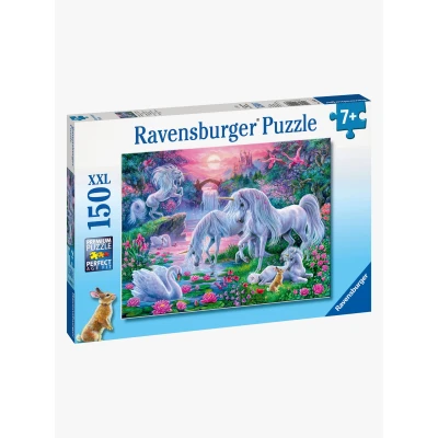 Bild av Ravensburger Pussel Enhörning I Soledgång 150 Bitar