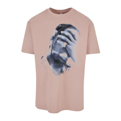Bild av Upscale by Mister TEE 4 AM Oversize Tshirt med print, Storlek: XL, Pink