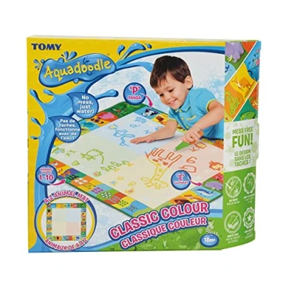 Bild av Aquadoodle Classic Large Water Doodle Mat, Official TOMY No Mess Colouring and Drawing Game, Suitable for Toddlers Children From 18 Months+