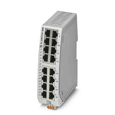 Bild av Smal Ethernet SWITCH seksten RJ45 porte FL 1016N