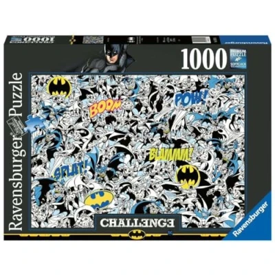 Bild av Ravensburger Puzzle 16513 Challenge pussel Batman 1 000 bitar för vuxna och barn från 14 år, fanartiklar