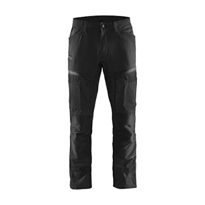 Bild av SERVICEBYXA 1456 1845 STRETCH SVART/MÖRKGRÅ D88 Beijerbygg Byggmaterial