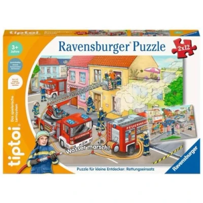 Bild av Ravensburger tiptoi pussel 00133 för små upptäckare: Räddningsinsats, barn från 3 år, 1 spelare