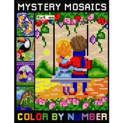 Bild av Mystery Mosaics Color By Number: Pixel Art Coloring Book Quest Extreme Challenges to Complete (Mosaic Number for Adults)