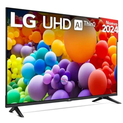Bild av LG 43UT73006LA 43 tum, UHD 4K, UT73 serien, Smart TV, WebOS24, A5 processor, HDR10, Dolby Digital Plus, SmartTV, 3840 x 2160, svart