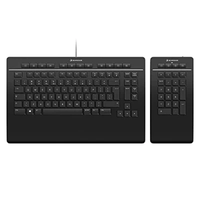 Bild av 3Dconnexion Keyboard Pro med Numpad, US International (QWERTY)