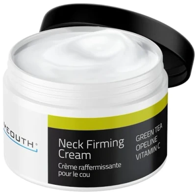 Bild av YEOUTH Halskräm med C Vitamin och Grönt Te för Dekolletage Dubbelhaka, Anti Aging Fuktkräm Hals Urtagning, Återfuktande Dag Nattvård 120ml