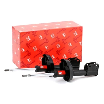 Bild av TRW JGM243T Amortisseur Essieu avant Pression de gaz 45 Système bitube Jambe suspension Goujon en haut M14x1,5 TWIN RENAULT: CLIO 2, 2 Kasten