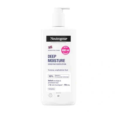 Bild av Neutrogena Deep Moisture Body Lotion Sensitiv 400 ml