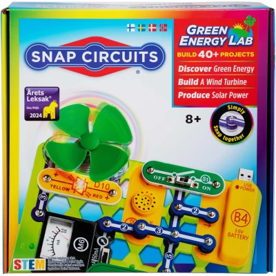 Bild av Snap Circuits Green Energy Lab Experimentset