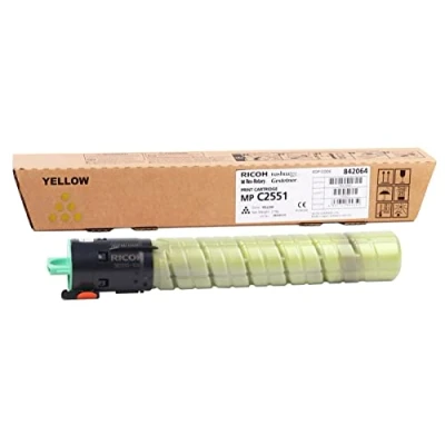 Bild av Ricoh MP C2551HE (841507) gul toner (original)