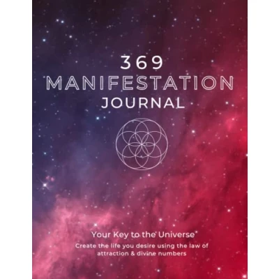 Bild av 369 Manifestation Journal: A Guided Journal Using Affirmations, the Law of Attraction, and Divine Numbers To Manifest Anything You Desire 90 Days
