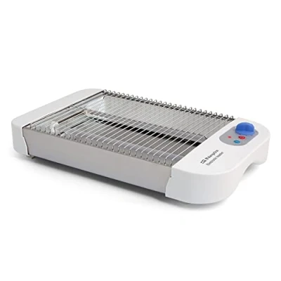 Bild av Orbegozo TO 1010 Horisontell brödrost, värmer bakverk, multibrödtyp, smulbricka, timer, 600 W, grå