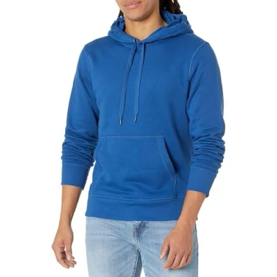 Bild av Amazon Essentials Men&#039;s Fleecetröja med huva (finns i Big &amp; Tall), Koboltblå, S