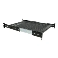 Bild av StarTech.com 19in Justerbar Djup Ventilerade Sliding Server rackskåp hylla rack (glidande ventilerade)
