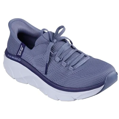 Bild av Skechers kvinnors D&#039;lux Walker 2.0 spänning rörelse sneaker, Skiffer, 39 EU