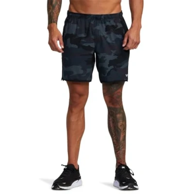 Bild av RVCA Yogger Performance Träningsshorts, Storlek: Large, Green