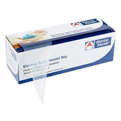 Bild av thermohauser Engångsspritspåse (plast PE) Smoothy, transparent, 100 stycken, 60,0 x 27,0 0,009 cm