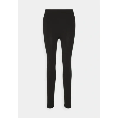 Bild av Falke, sömlösa leggings, damleggings, ogenomskinliga, sömlösa, inga märken på grund av störande sömmar, tätt enfärgade fint mjukt material, 1 styck, svart 3009, XL