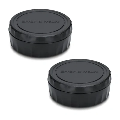 Bild av JJC Kroppslock + bakre linsskydd set för Canon DSLR EOS kameror och EF/EF S monteringslinssystem (2 set)