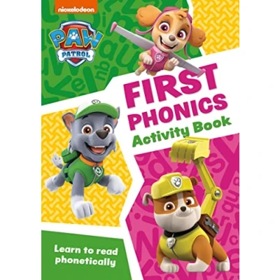 Bild av PAW Patrol First Phonics Activity Book: Have fun learning to read, write and count with the pups