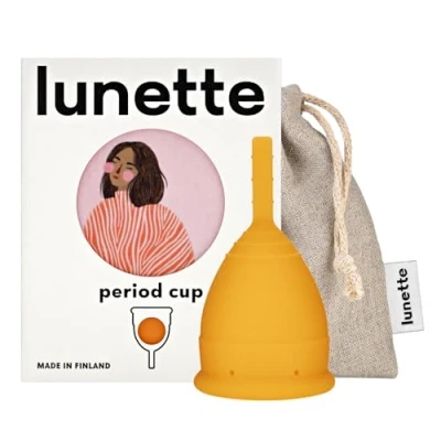 Bild av Lunette Menstruationskopp Modell 1 för Lätt Blödning (EN Version), Orange