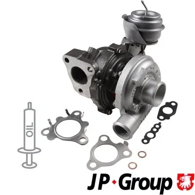 Bild av JP GROUP 3617400300 Turbocompresseur à gaz d&#039;échappement y compris Jeu de joints d’étanchéité KIA: CARENS 3, cee‘d I 5 portes
