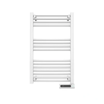 Bild av Cecotec Elektrisk badrumsradiator, Ready Warm 9100, smart handduk vit. 500 W, LED skärm, touchkontroll, veckoprogrammerare, 3 lägen, valbar temperatur och maximal säkerhet med IP24