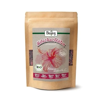 Bild av Biojoy EKO Hibiskusblommor (100 g), idealisk för Hibiskus te (Hibiscus sabdariffa L.)