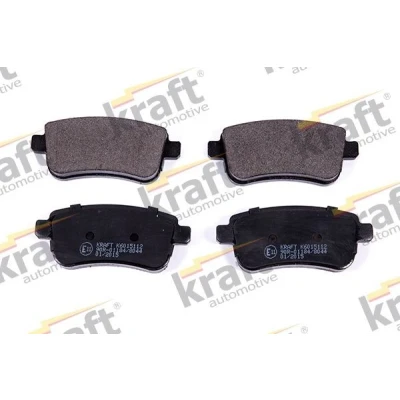 Bild av KRAFT AUTOMOTIVE Bromsbeläggssats, skivbroms 6015112 RENAULT [FLUENCE, GRAND SCÉNIC, MEGANE, SCÉNIC]