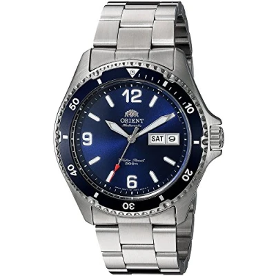 Bild av Orient Unisex vuxen analog automatisk klocka med rostfritt stål Armband FAA02002D9,