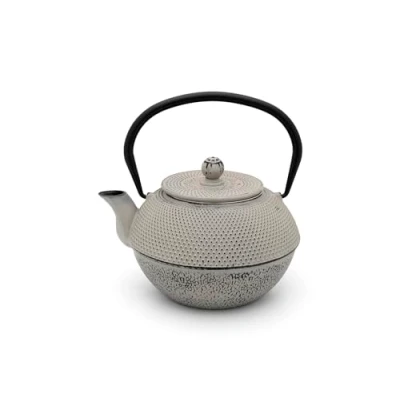 Bild av Bredemeijer Jang, Enklel tekanna, 1100 ml, Grå, Gjutjärn, Infuser filter, Rostfritt stål