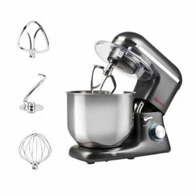 Bild av Girmi IM46 knådningsmaskin Gastronomo 8 l, degar på max. 3 kg, effekt: 1400 W (max. 1800 W), IM4600, grå