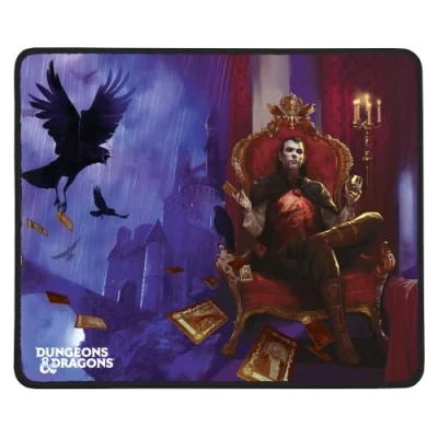 Bild av Konix Dungeons och Dragons Musmatta 40 x 30 cm för PC Gaming Desktop 3D silikonyta The Greve Strahd Von Zarovich mönster