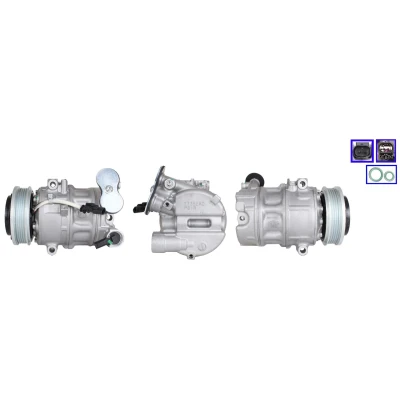 Bild av LUCAS ACP01204 Kompressor PAG 46 YF R134a, R1234yf