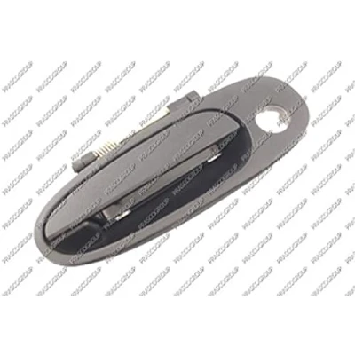 Bild av PRASCO TY2818002 Poignée de Porte extérieur, avant gauche avec trou clé noir TOYOTA: RAV4 I SUV Cabriolet, Corolla VII Compact