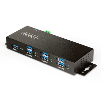 Bild av StarTech.com 5G7AINDRM USB A Hub 3.2 7 porte Svart