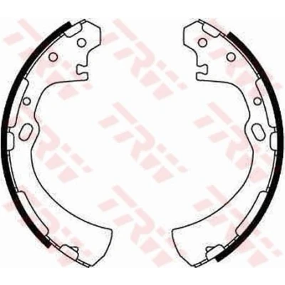 Bild av TRW GS8512 Mâchoires De Frein 260 50 AKEBONO NISSAN: NP300 Navara Pick Up, up