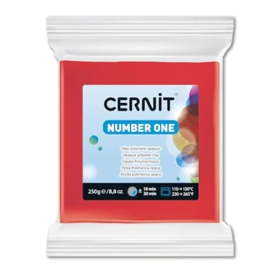 Bild av Cernit 043 Number One 250g rød