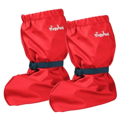 Bild av Playshoes Unisex baby regnfötter med fleecefoder, Oeko tex standard 100 krypskor, röd 8, Small