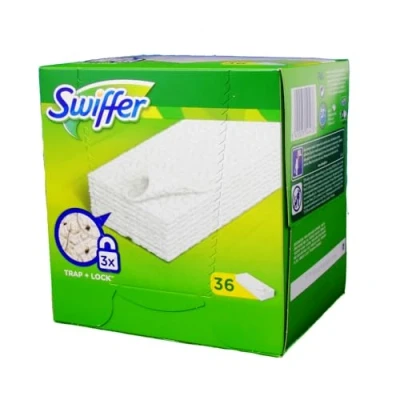 Bild av Swiffer 5410076545476 Torka av vävnader, Vit, 36 stycken