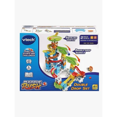 Bild av Vtech Marble Rush Double Drop Kulbana 47 Delar