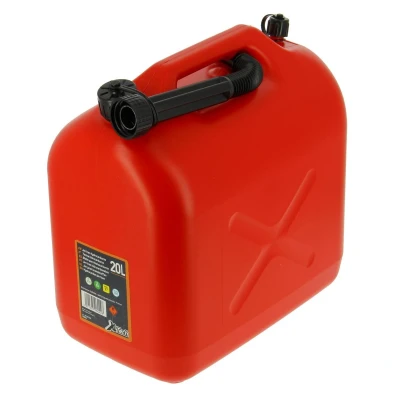 Bild av CARTEC 506022 Jerrican 20 Matière plastique avec bec verseur Rouge