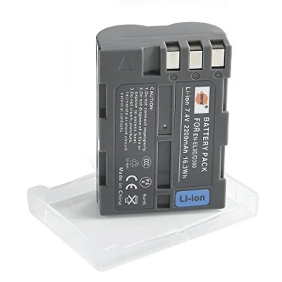 Bild av DSTE EN EL3E ENEL3E (2 200 mAh/7.4V) Batteri de iones litio kompatibel con Nikon D30 D50 D70 D70S D80 D90 D100 D200 D300S D700L8