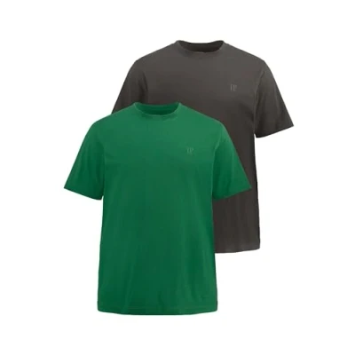 Bild av JP1880 Doppelpack Tshirt bas, Storlek: 7XL, Smaragdgrün